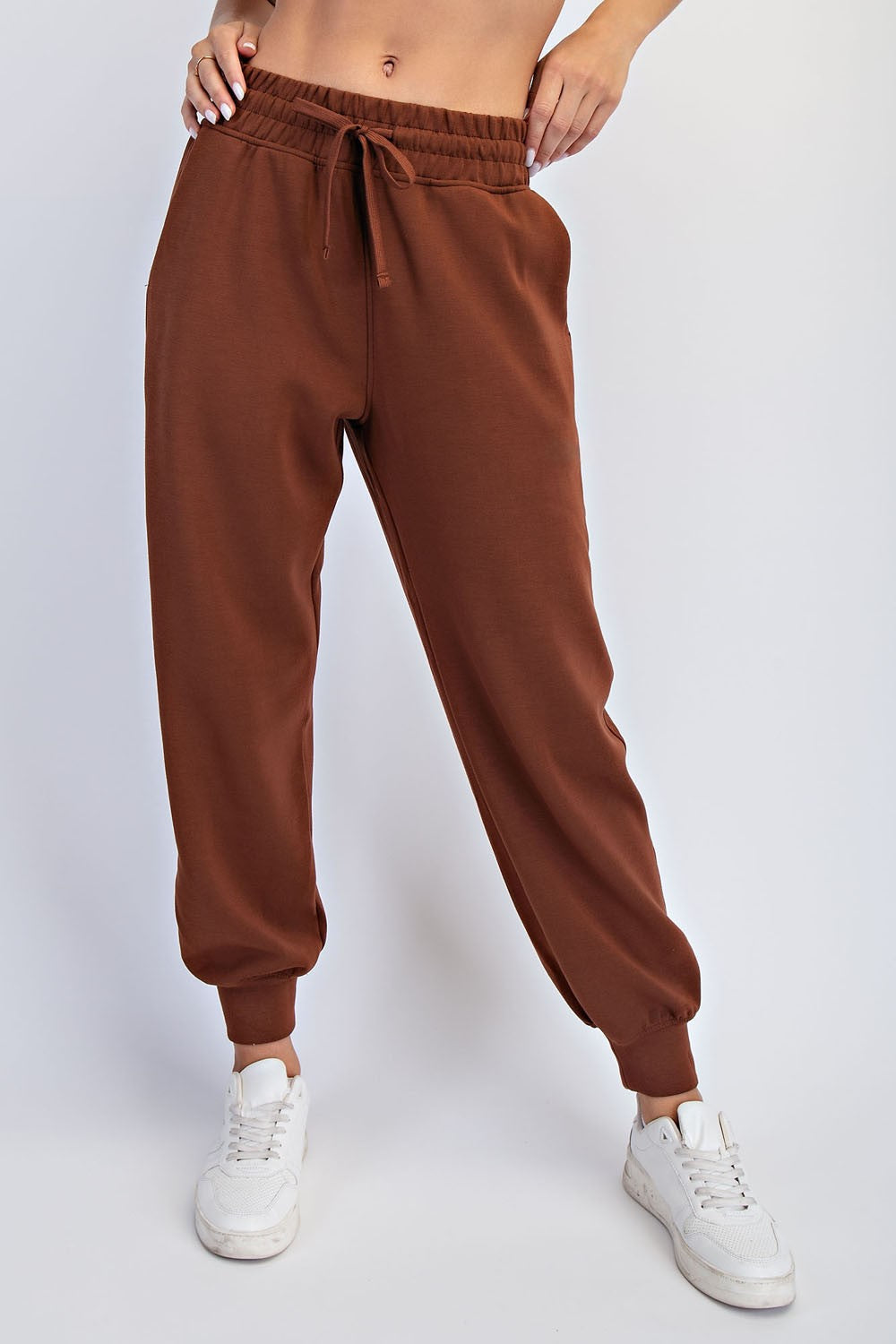 Chestnut Maternity Jogger Pants