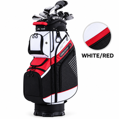 🔥T-Lock Golf Cart Bag with 14 Way Organizer Divider Top