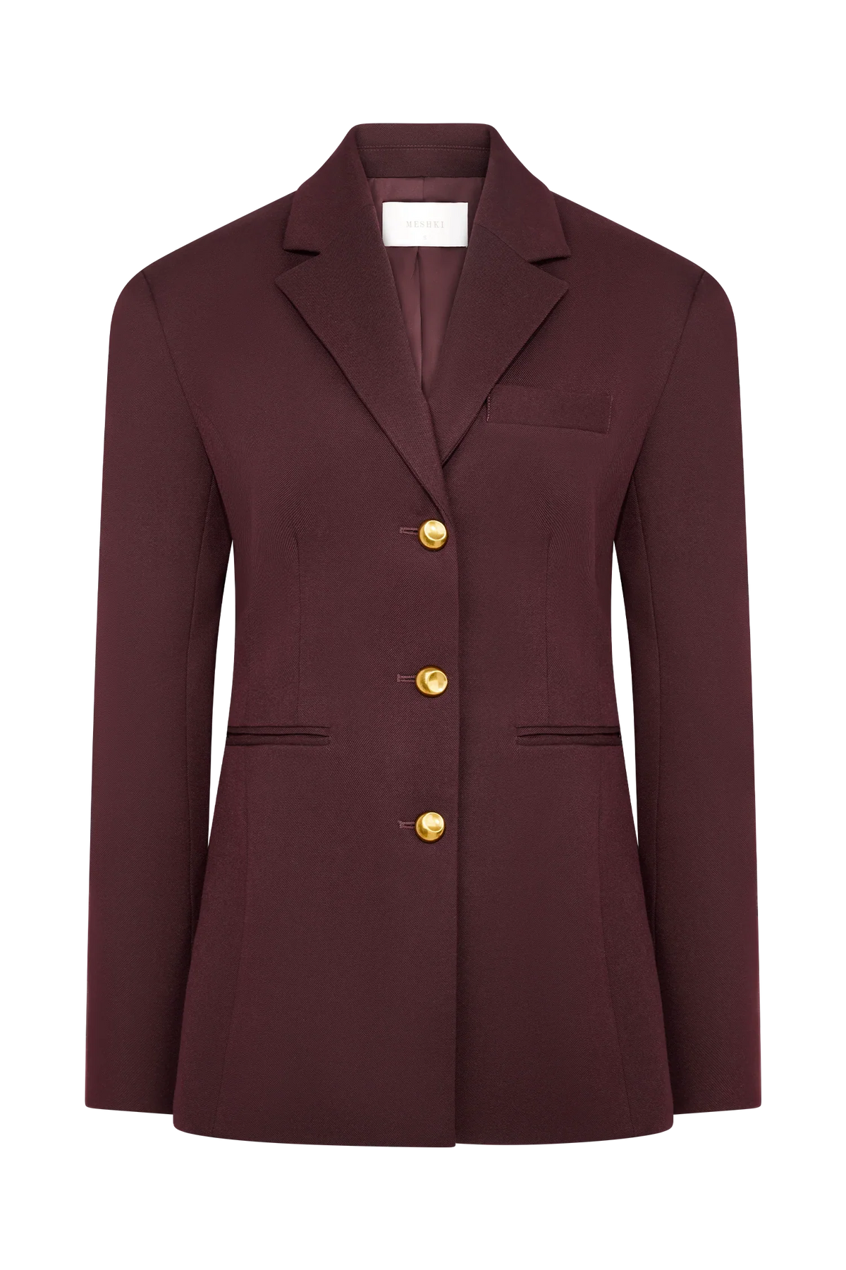 Bellamy Cinched Blazer Mahogany