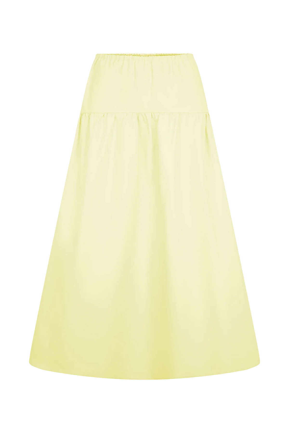 Amirah Midi Skirt Lemon