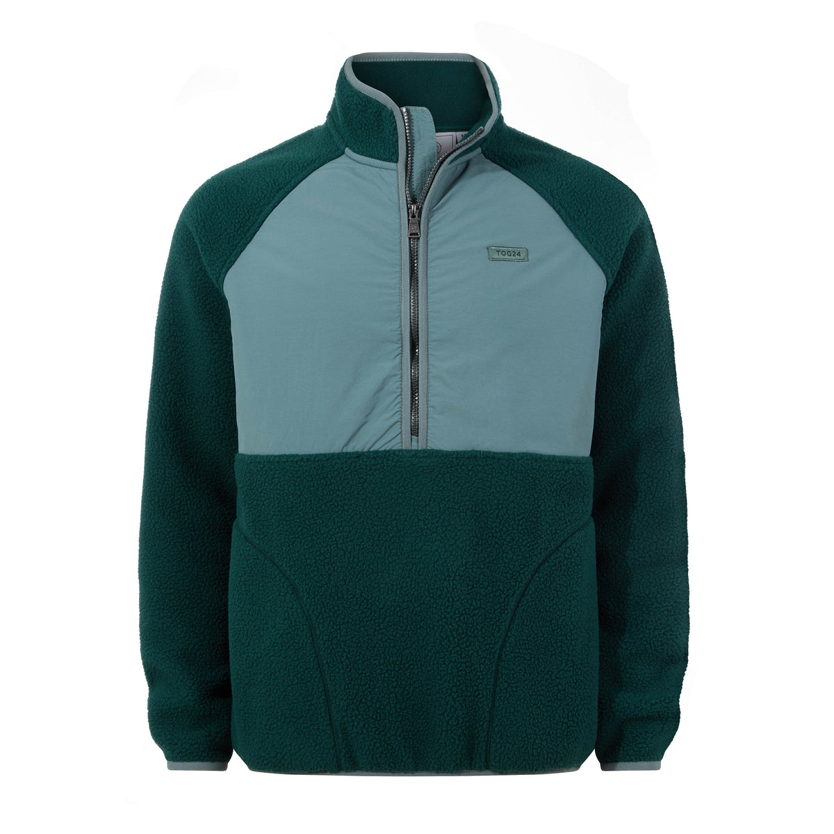 Eldon Mens Sherpa Fleece - Midnight Green