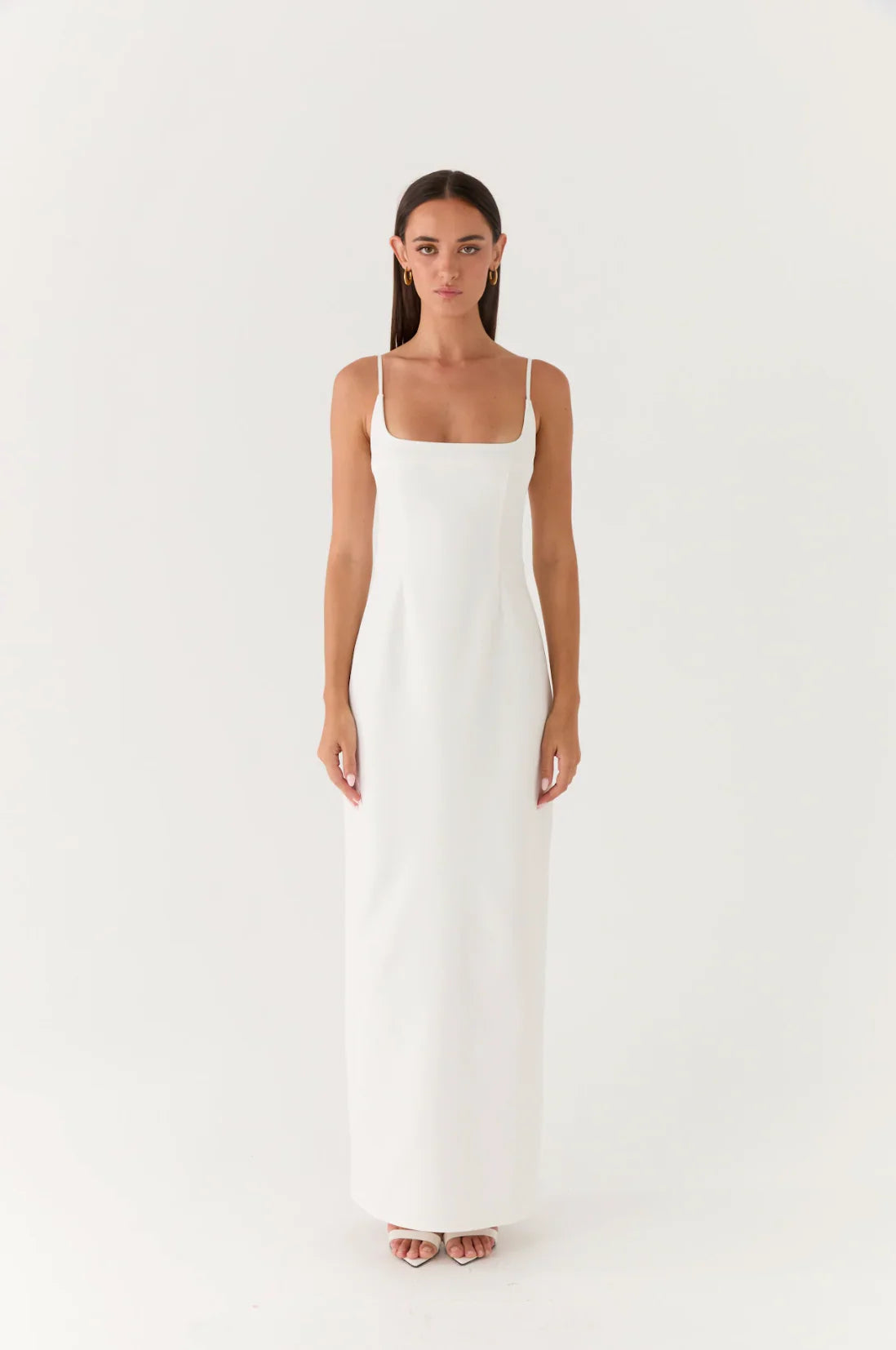 Aralyn Maxi Dress White
