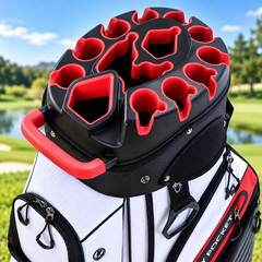 🔥T-Lock Golf Cart Bag with 14 Way Organizer Divider Top