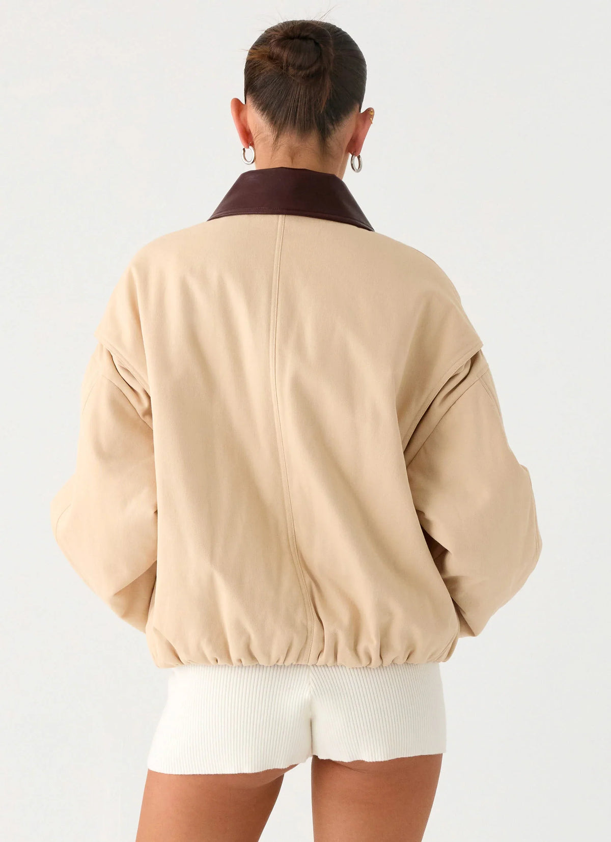 Airplane Mode Twill Blouson Jacket Natural