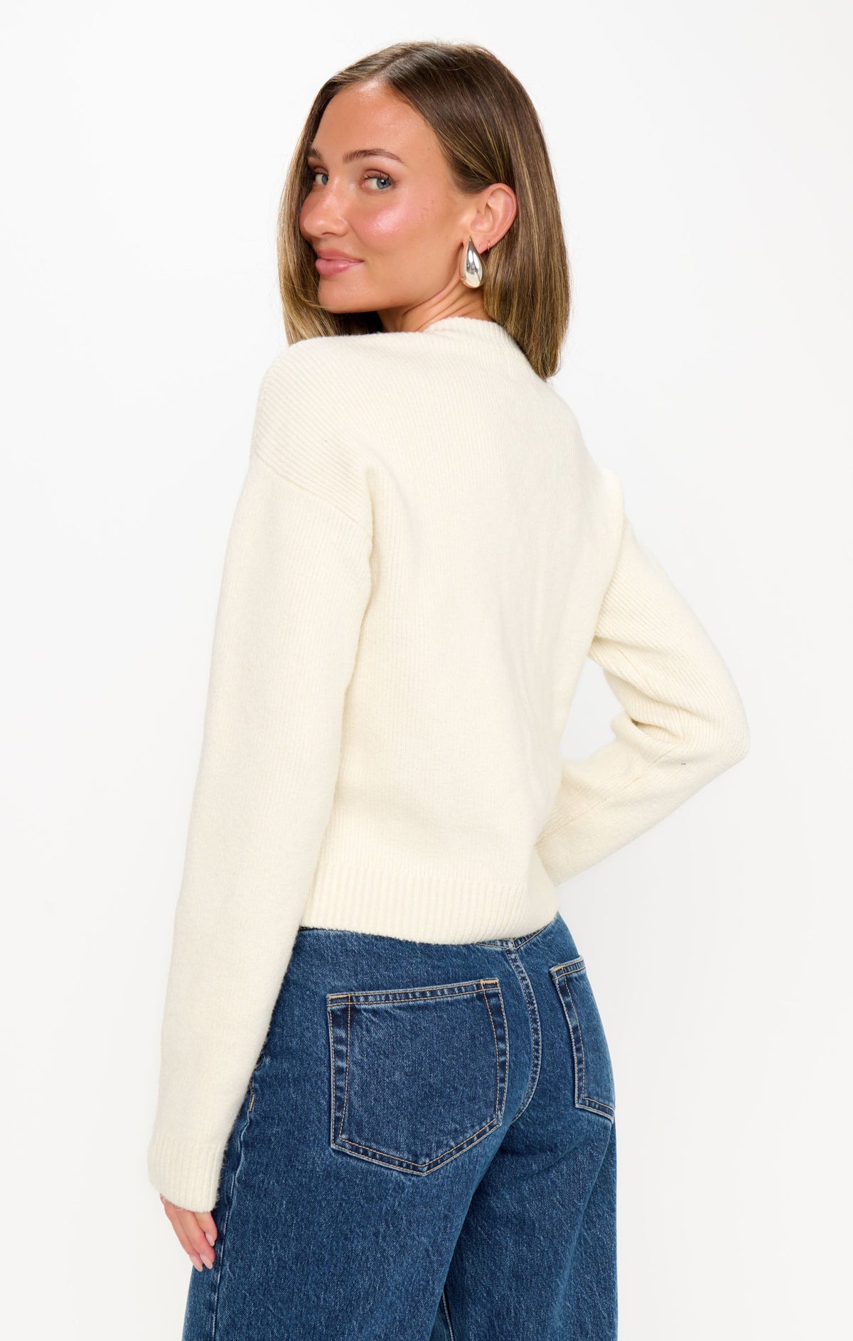 Maggie Cardigan ~ Marzipan Knit