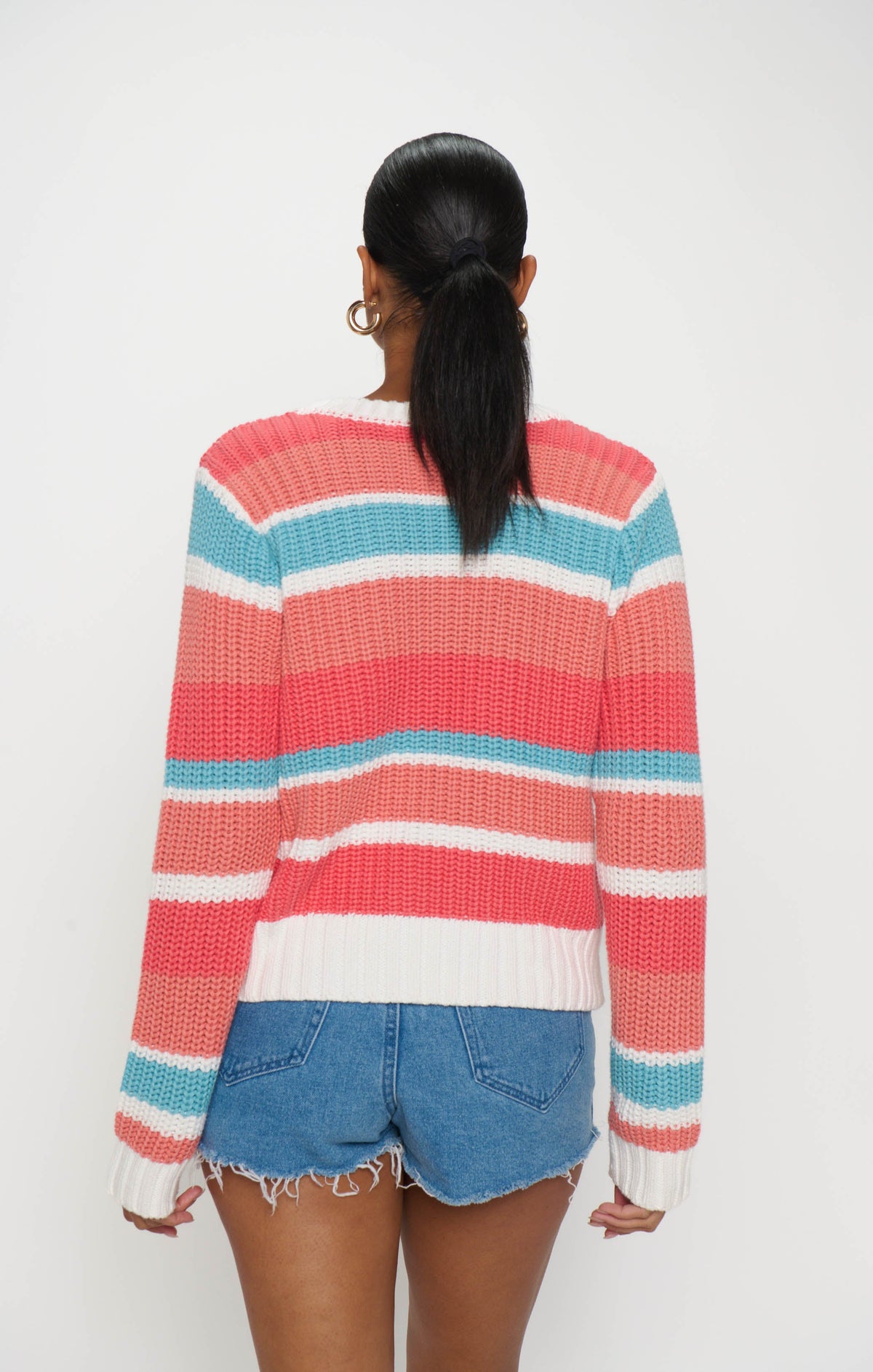 Camden Cardigan ~ Cabana Stripe Knit