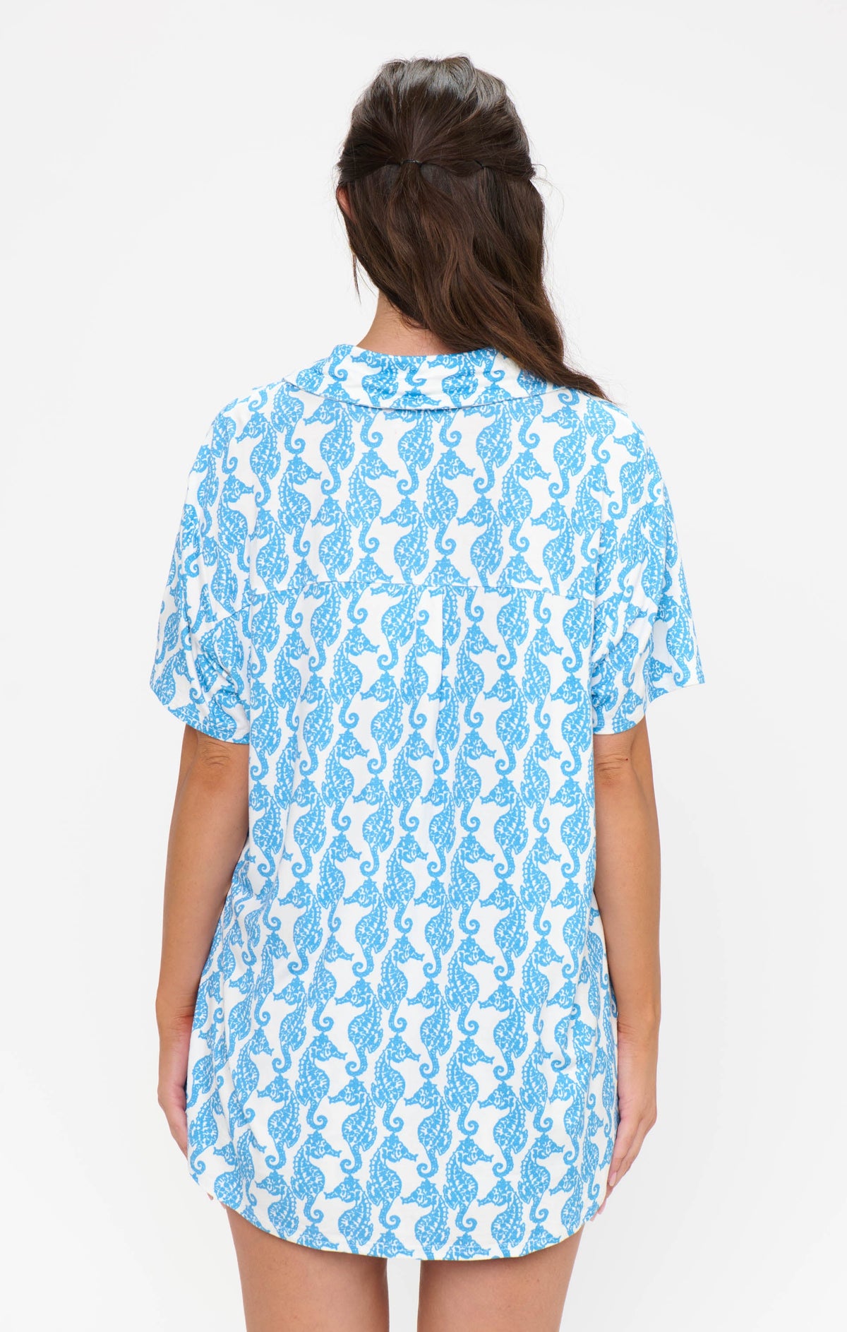 Sunday Morning PJ Set ~ Seahorse Jersey