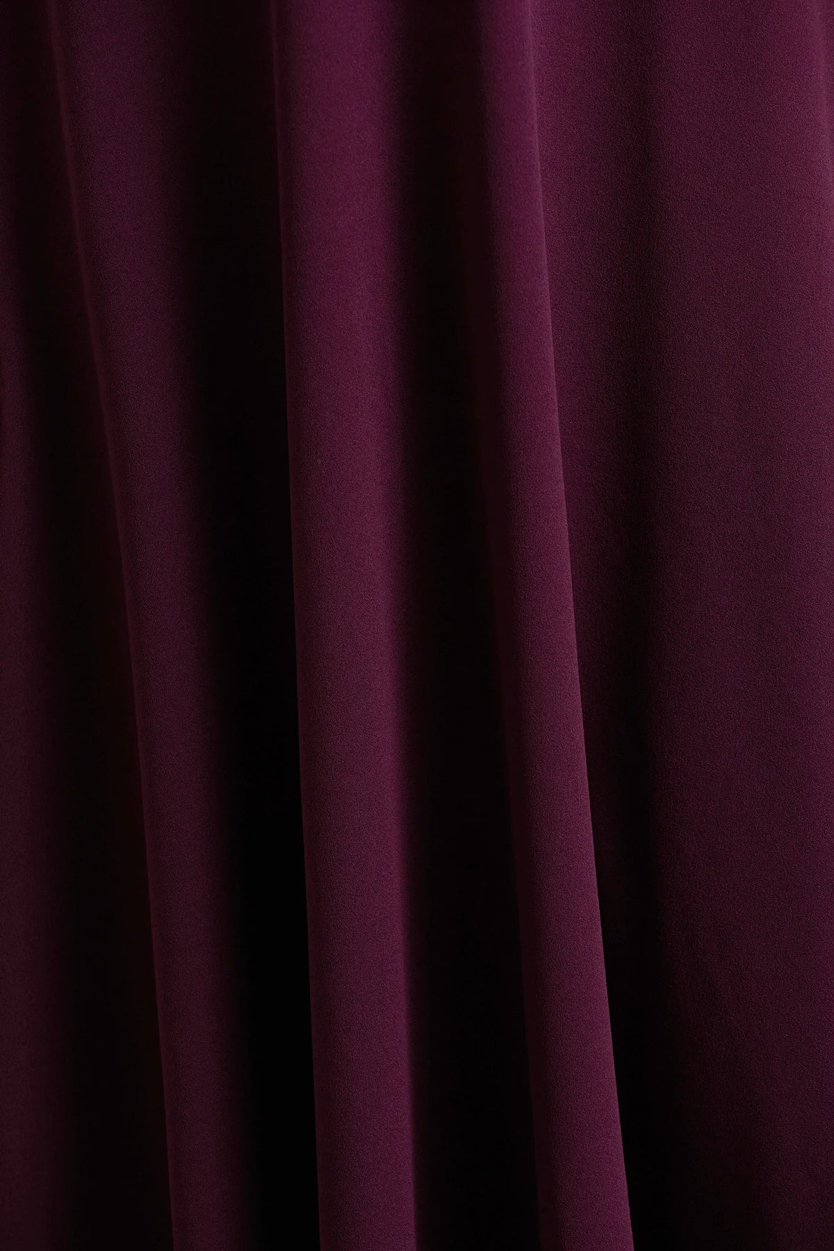 Andromeda Burgundy Sweetheart Neck Midi Dress