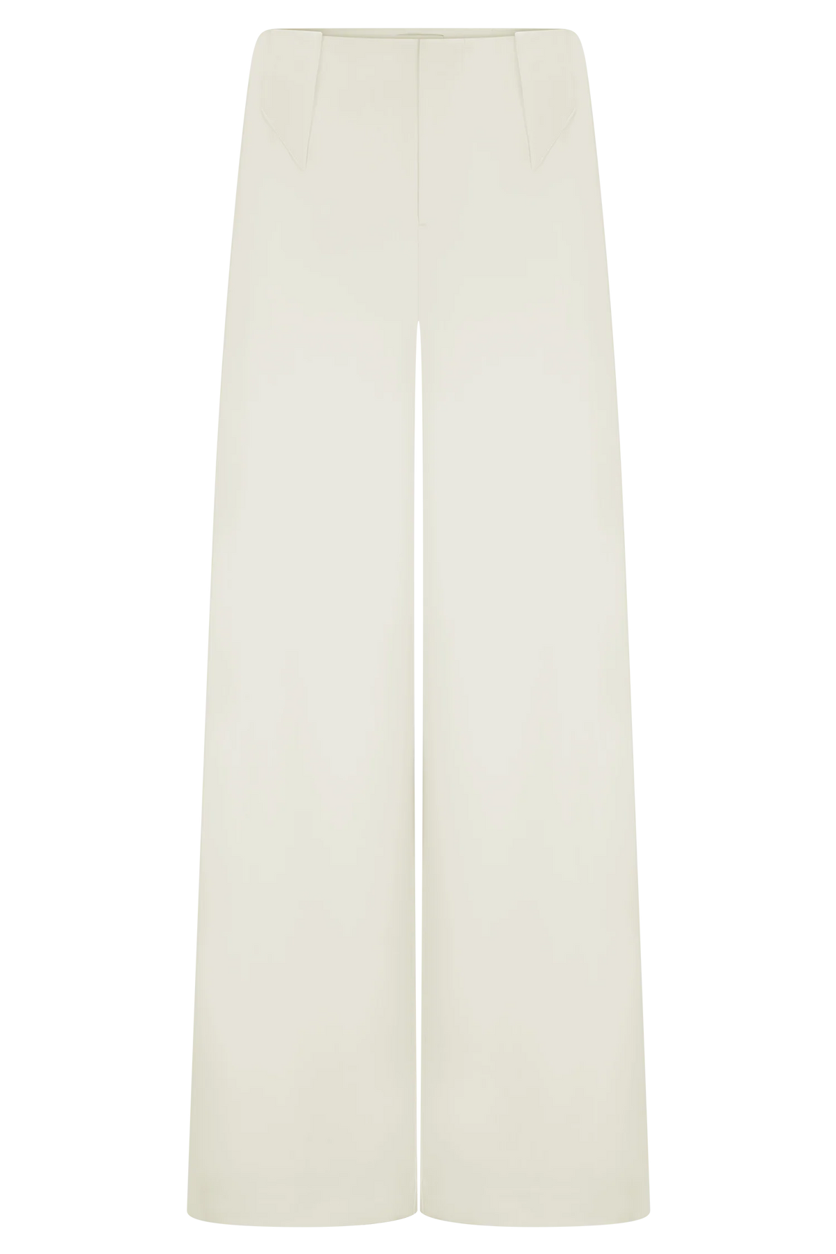 Arlo Wide Leg Suiting Trouser Ivory