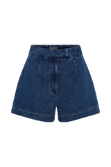 Abel Denim Shorts Dark Blue