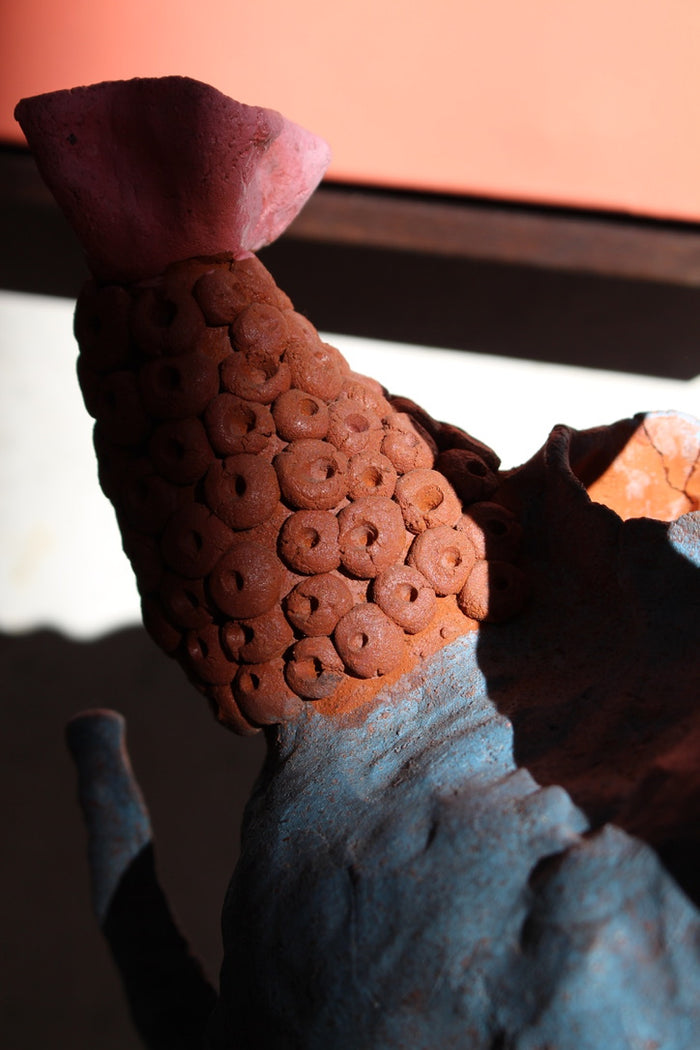 Blue Tree Vase | Handcrafted Sculpture