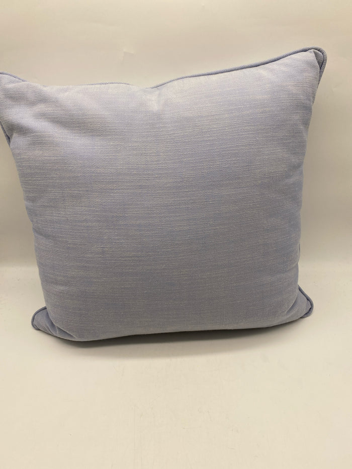 RESTORATION HARDWARE PILLOW LIGHT BLUE