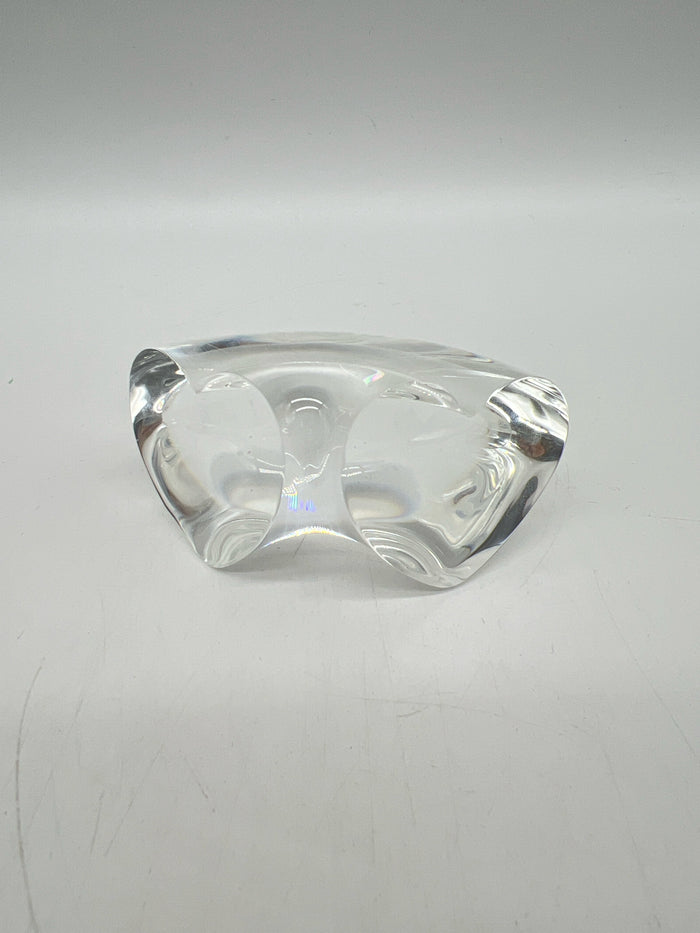 STEUBEN CRYSTAL PAPERWEIGHT HEART