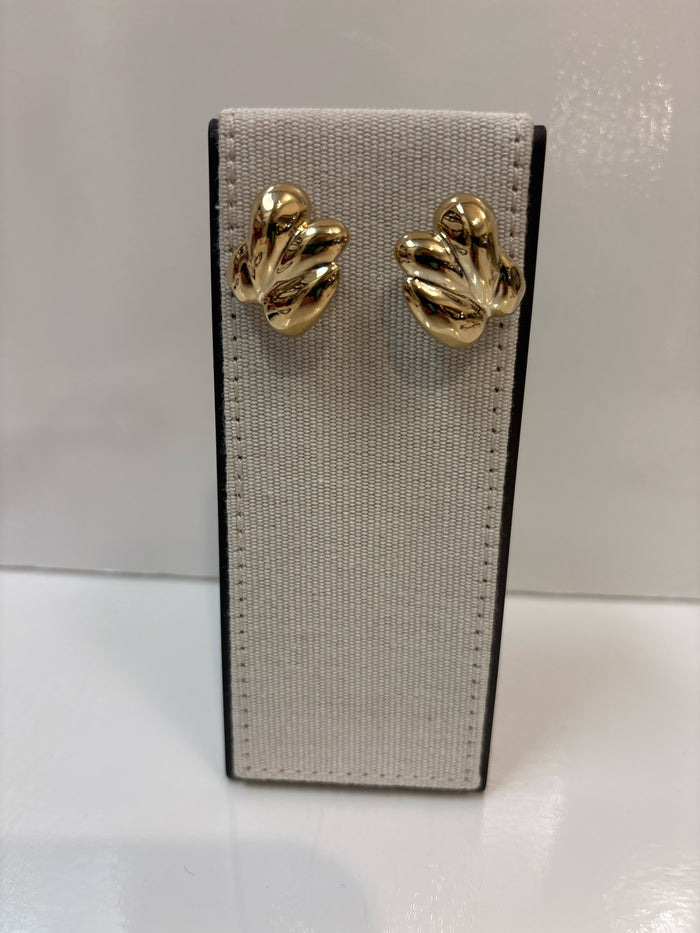 UNO DE 50 GOLD MEDULA EARRINGS