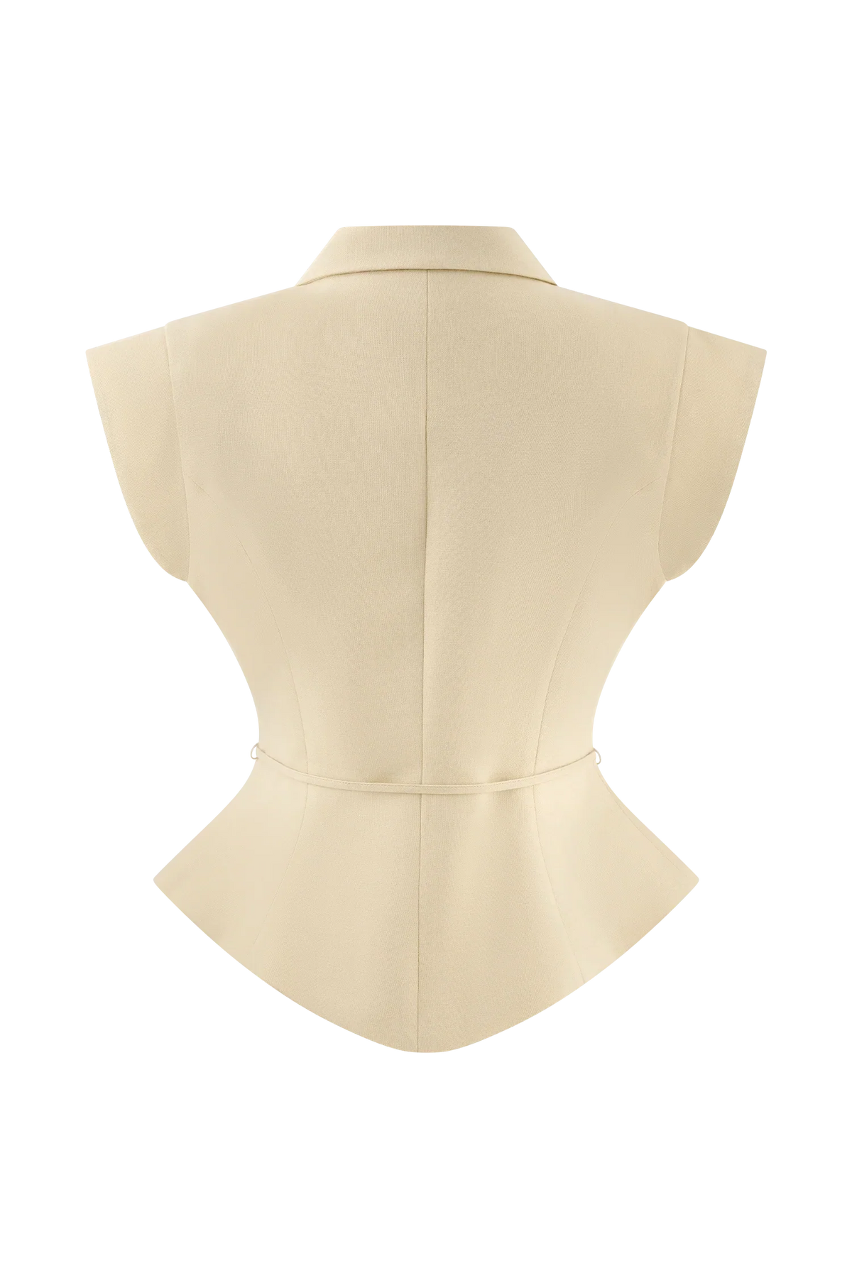 Andina Shortsleeve Linen Top Natural Beige