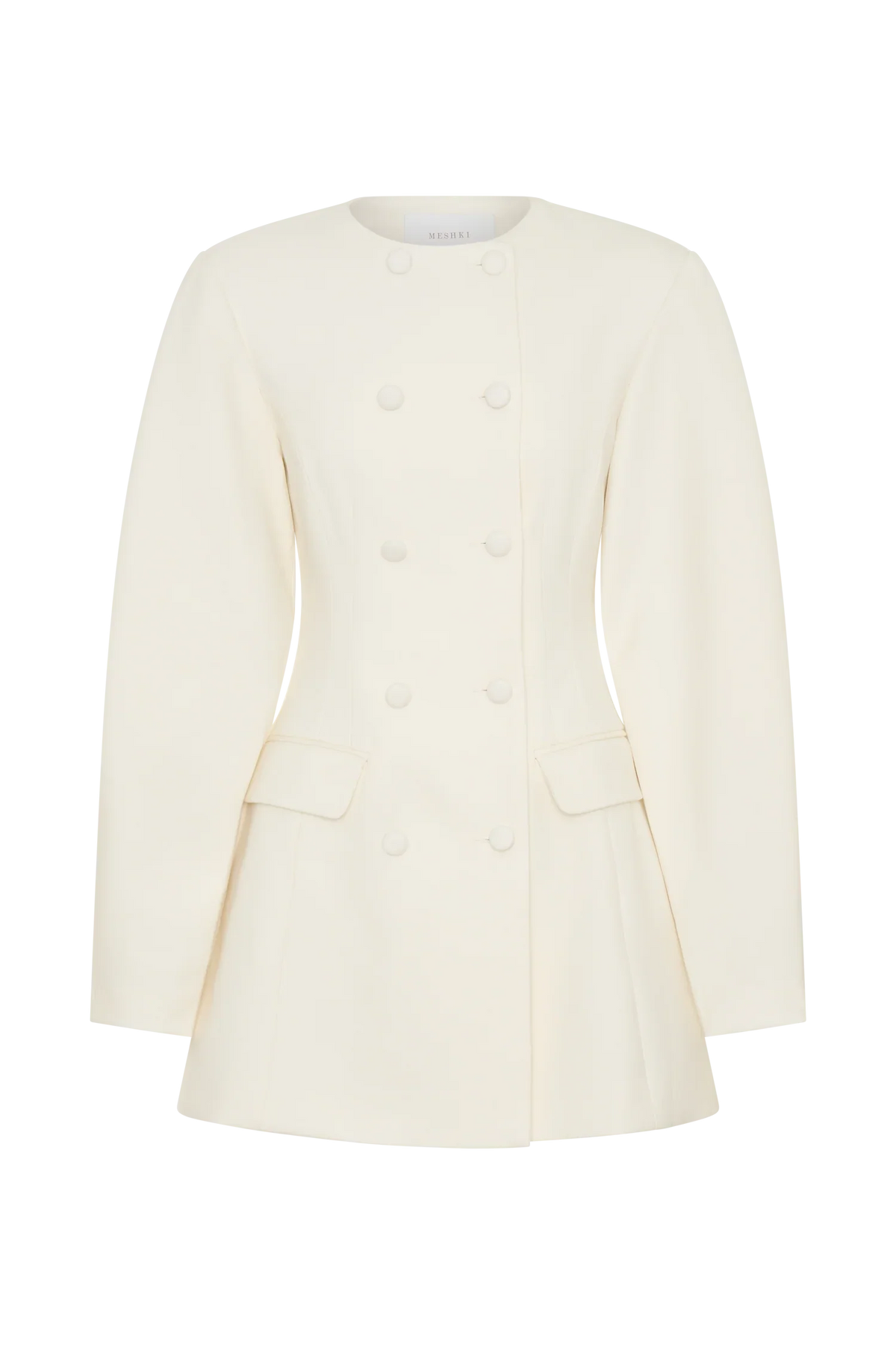 Beatrice Blazer Mini Dress Ivory