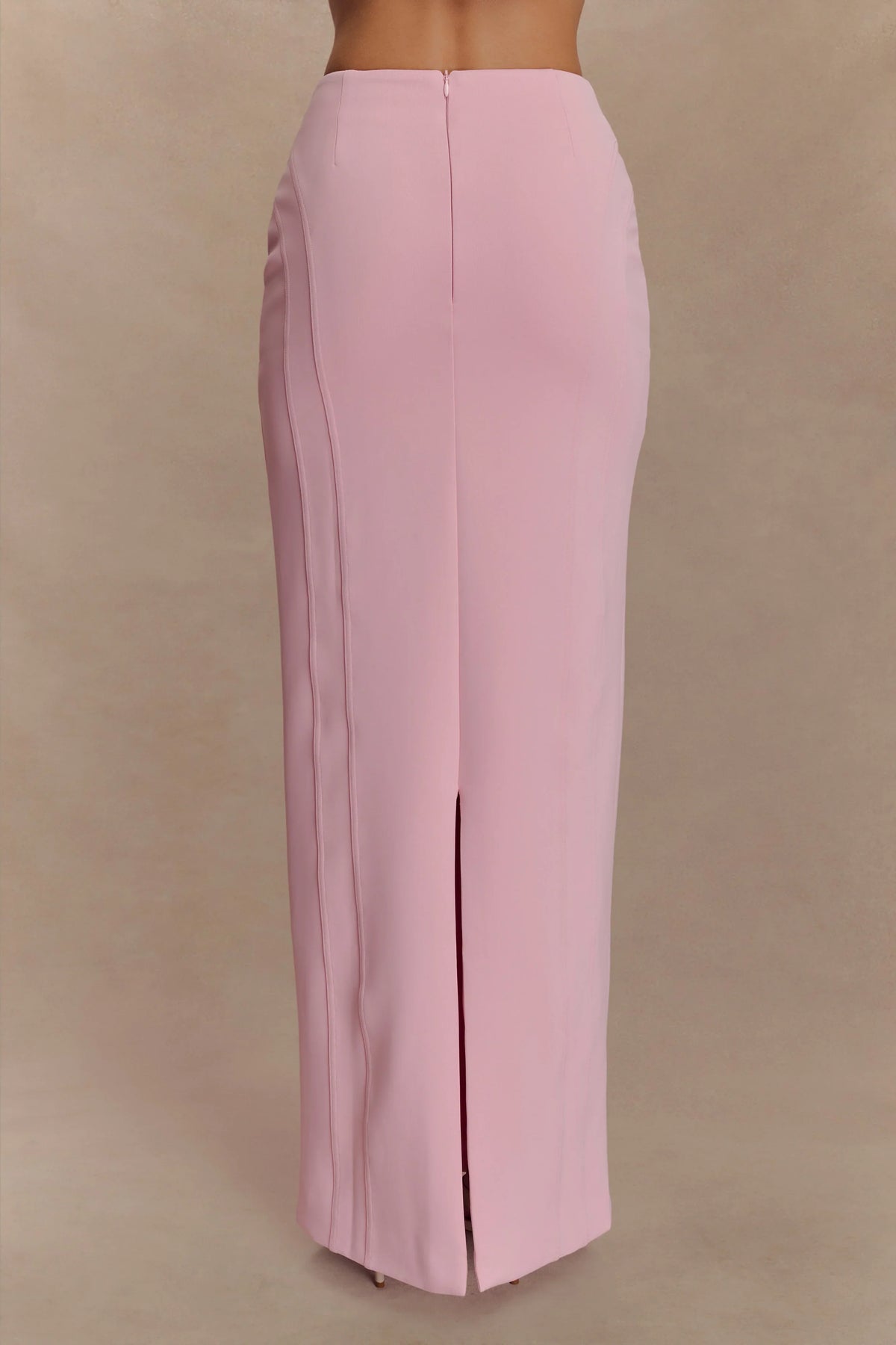 Alma High Waist Maxi Skirt Candy Pink