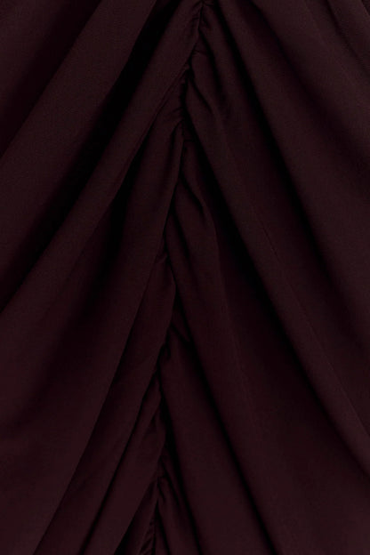 Alex Chiffon Maxi Dress Cacao Brown
