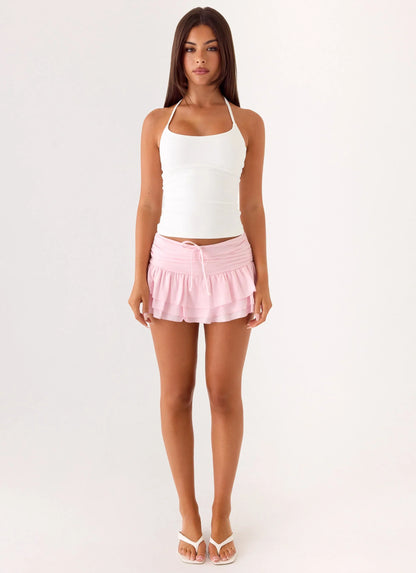 Aspyn Mini Skort - Pink