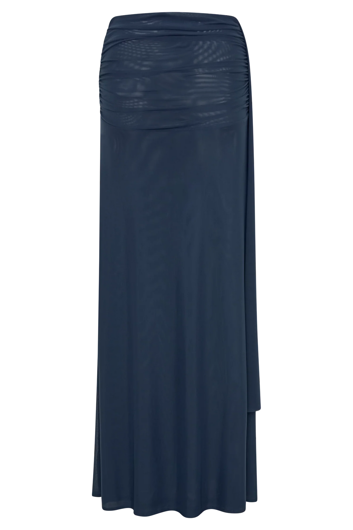 Arna Mesh Maxi Skirt Midnight Blue