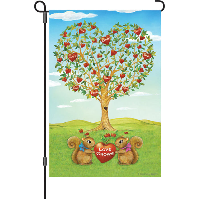 12 in. Flag - Love Grows