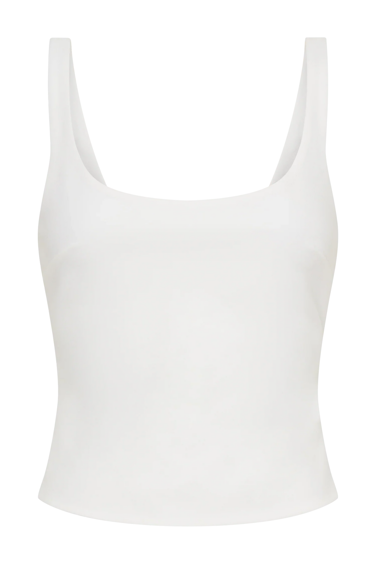 Blanca Stretch Crepe Cami Top White