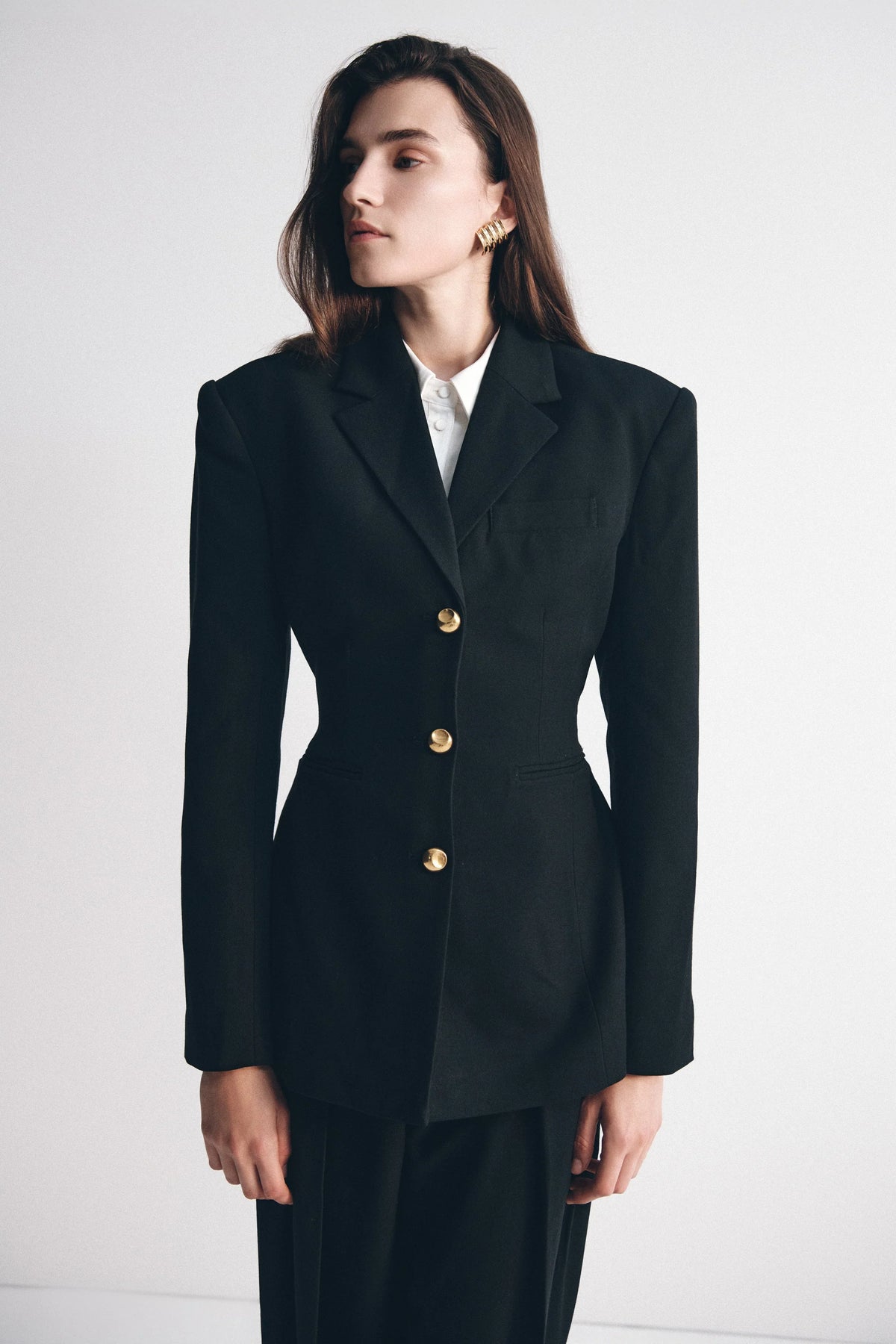 Bellamy Cinched Blazer Black