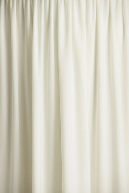 Alexis Cream Plunge Neck Midi Dress With Draped And Ruched Detailing
