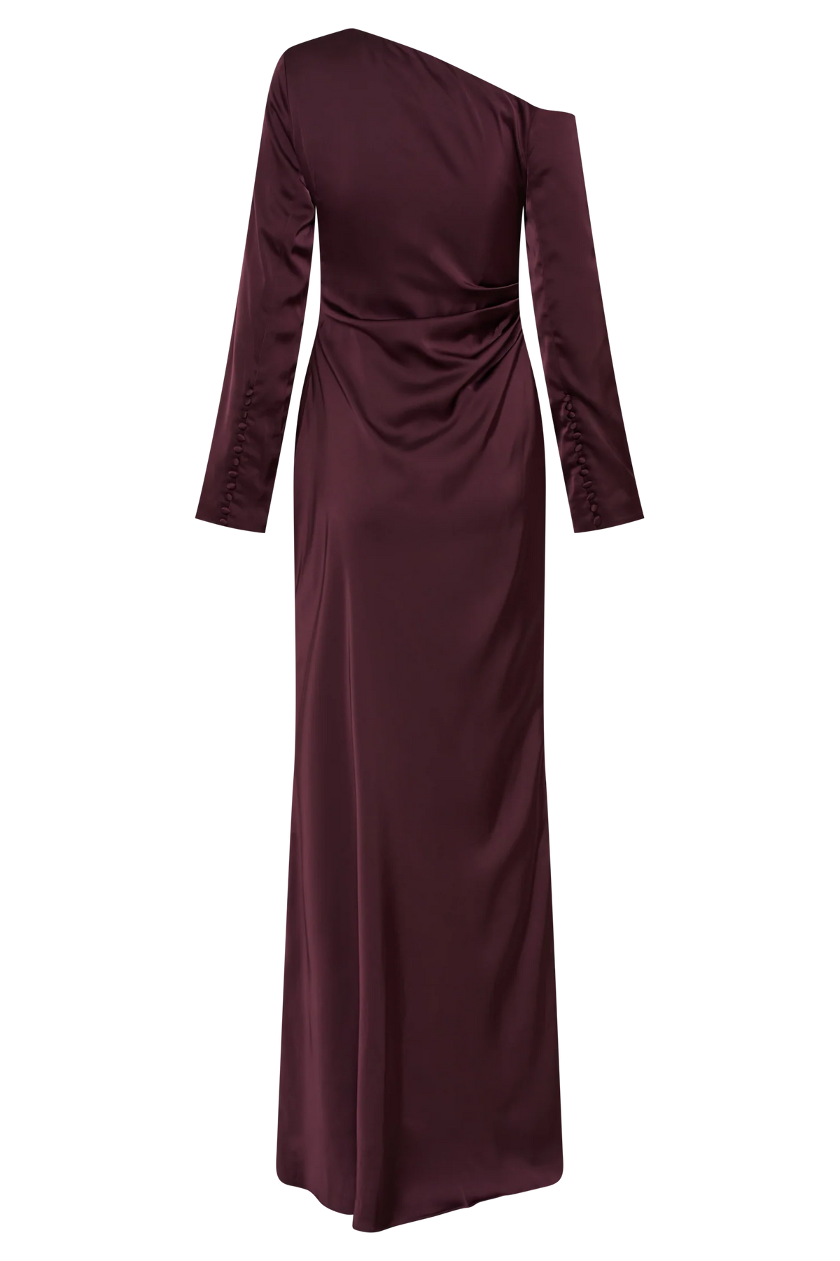 Avery Long Sleeve Maxi Dress Plum