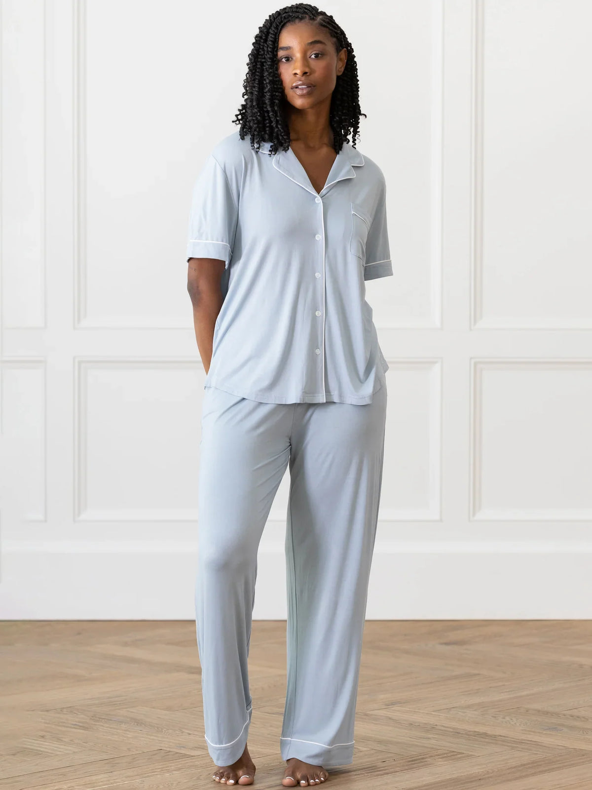 Cozy Earth Short Sleeve Bamboo PJ Top