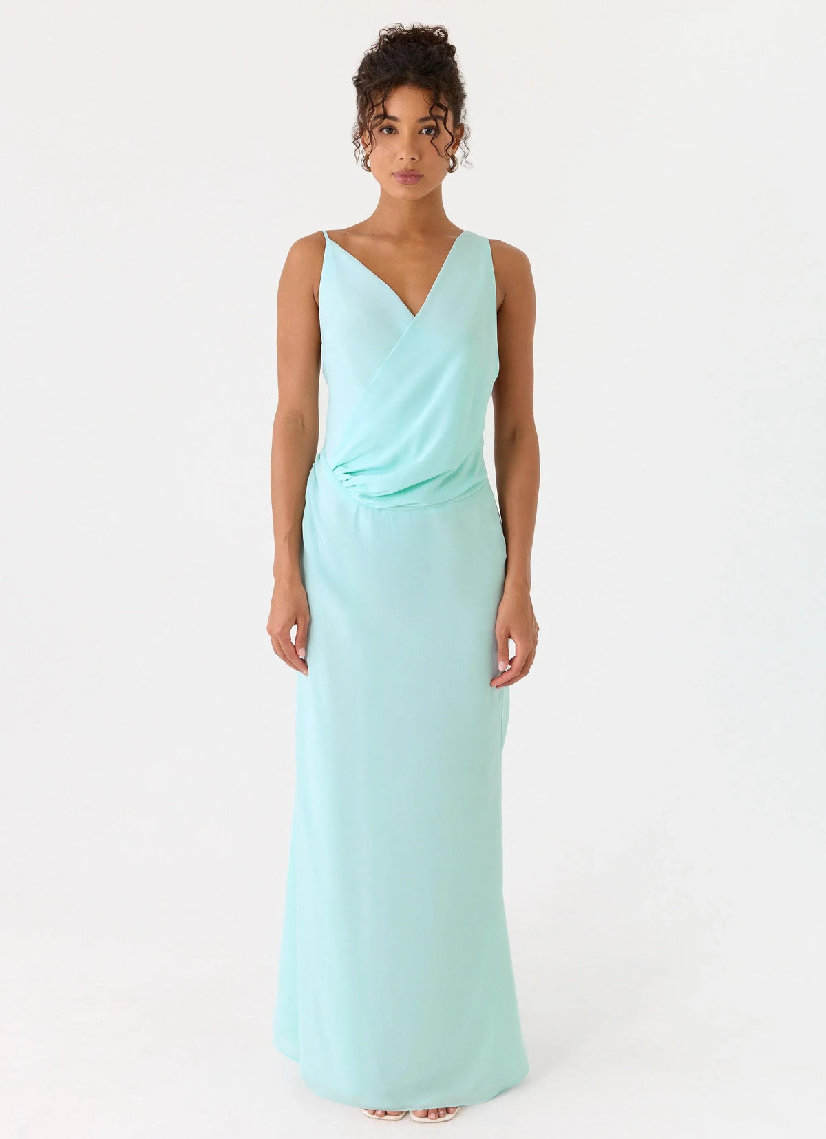 Analia Maxi Dress Aqua