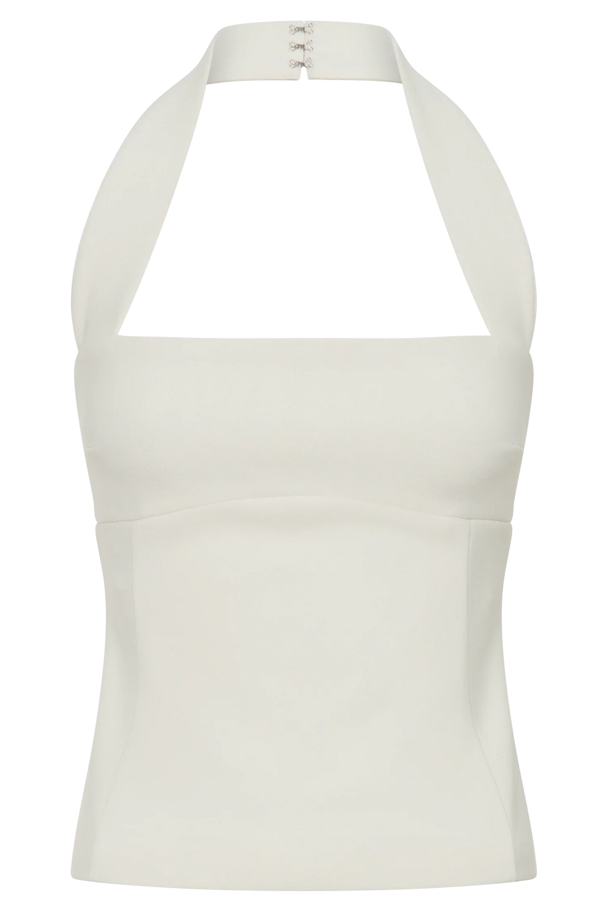 Amelita Suiting Halter Top Ivory
