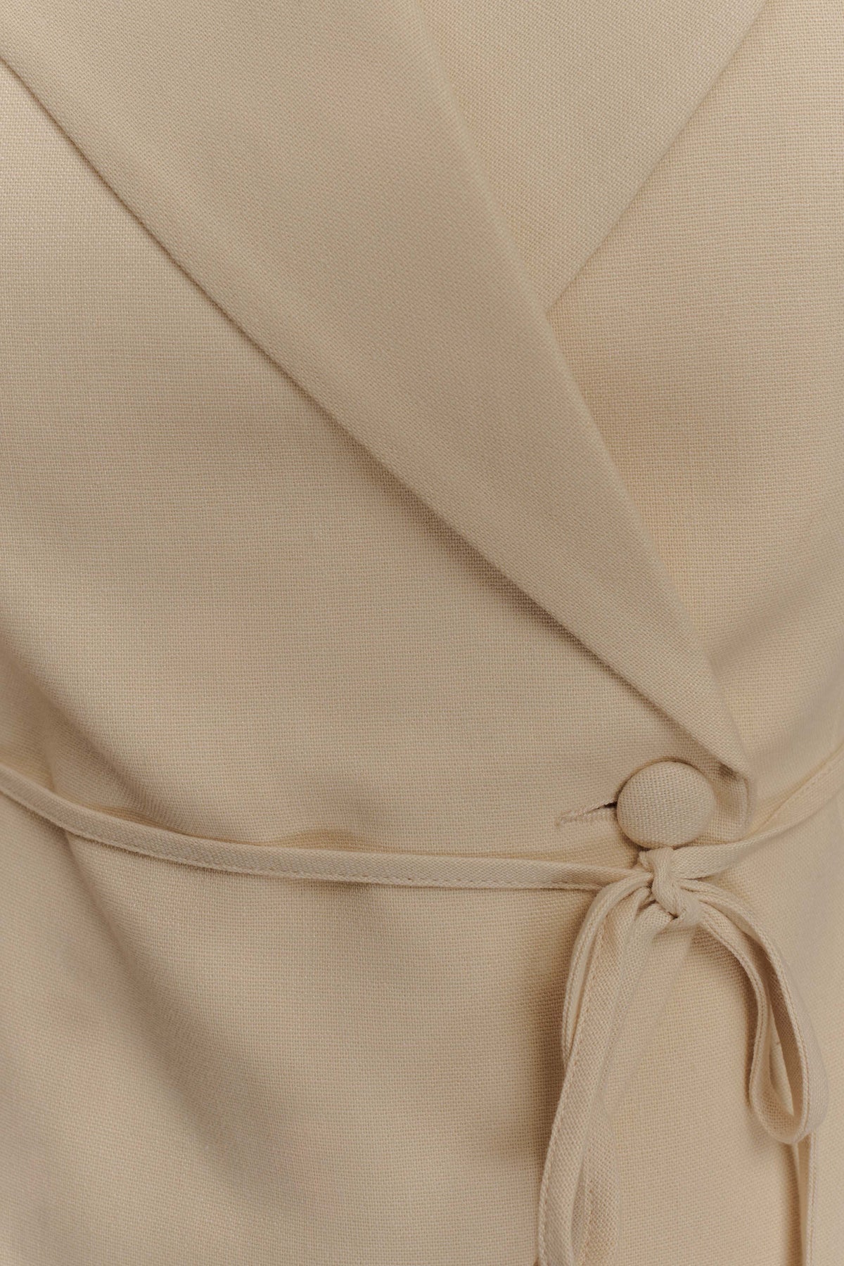 Andina Shortsleeve Linen Top Natural Beige