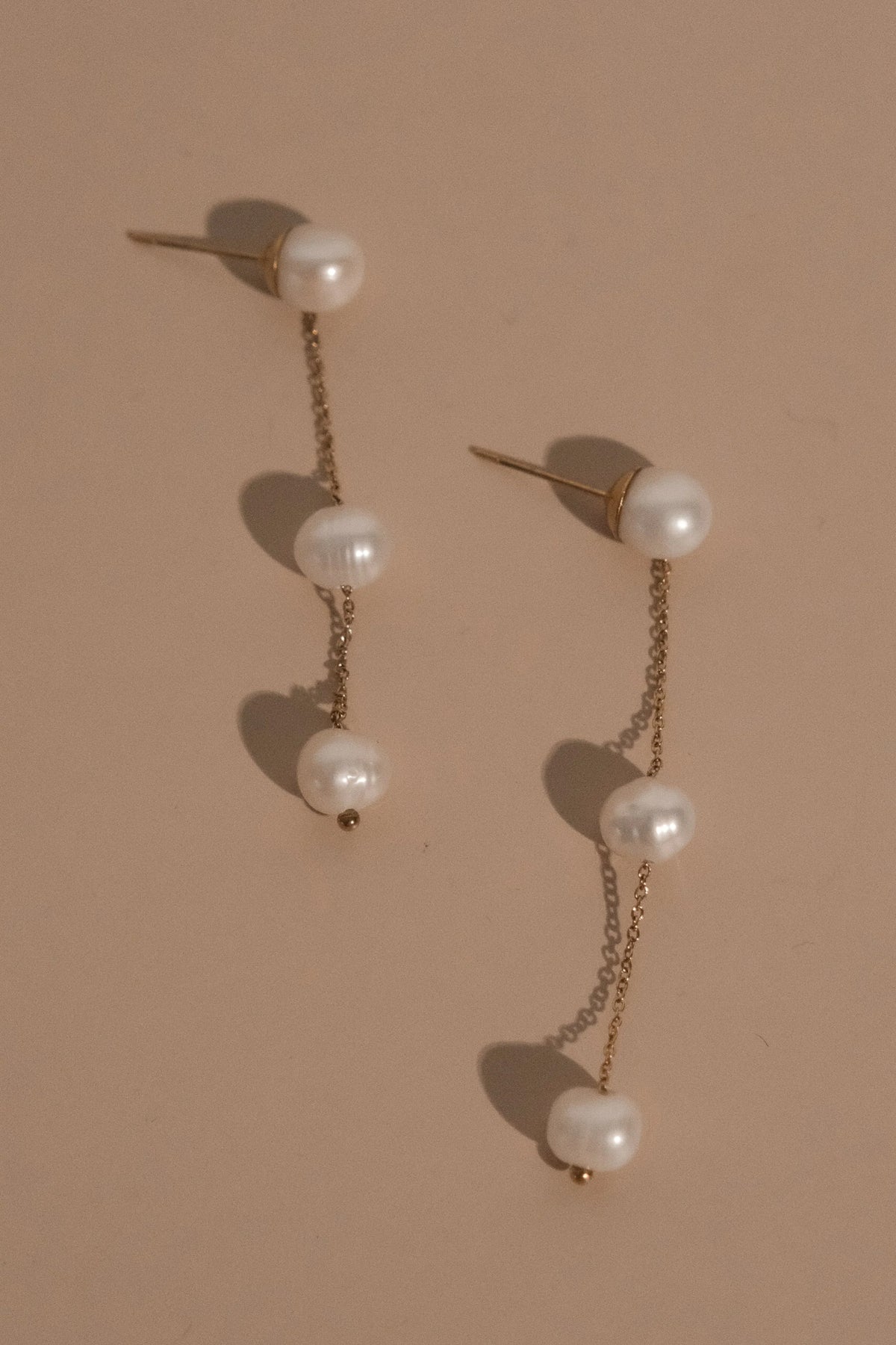 Bodhi Freshwater Pearl Drop Earrings Pearl