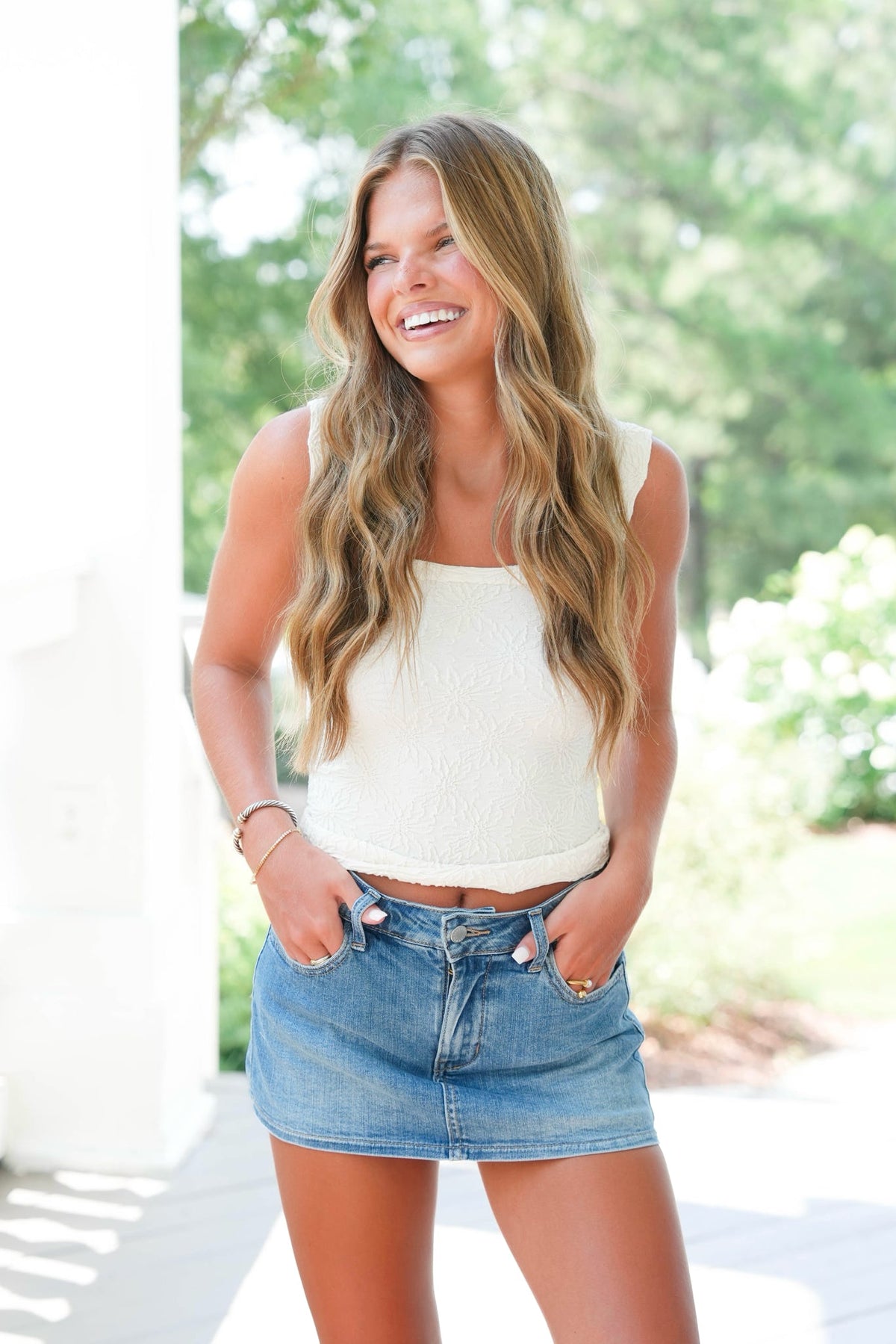 Floral Mystery Top