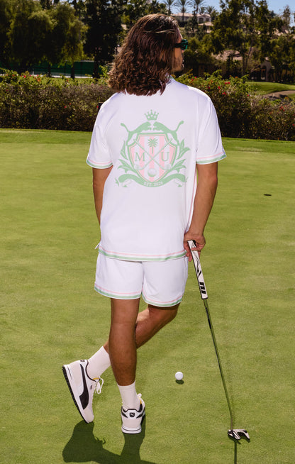 Palmer Shorts ~ Ace of Clubs Stripe