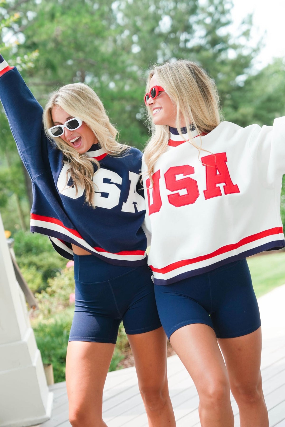 USA Mockneck Sweatshirt