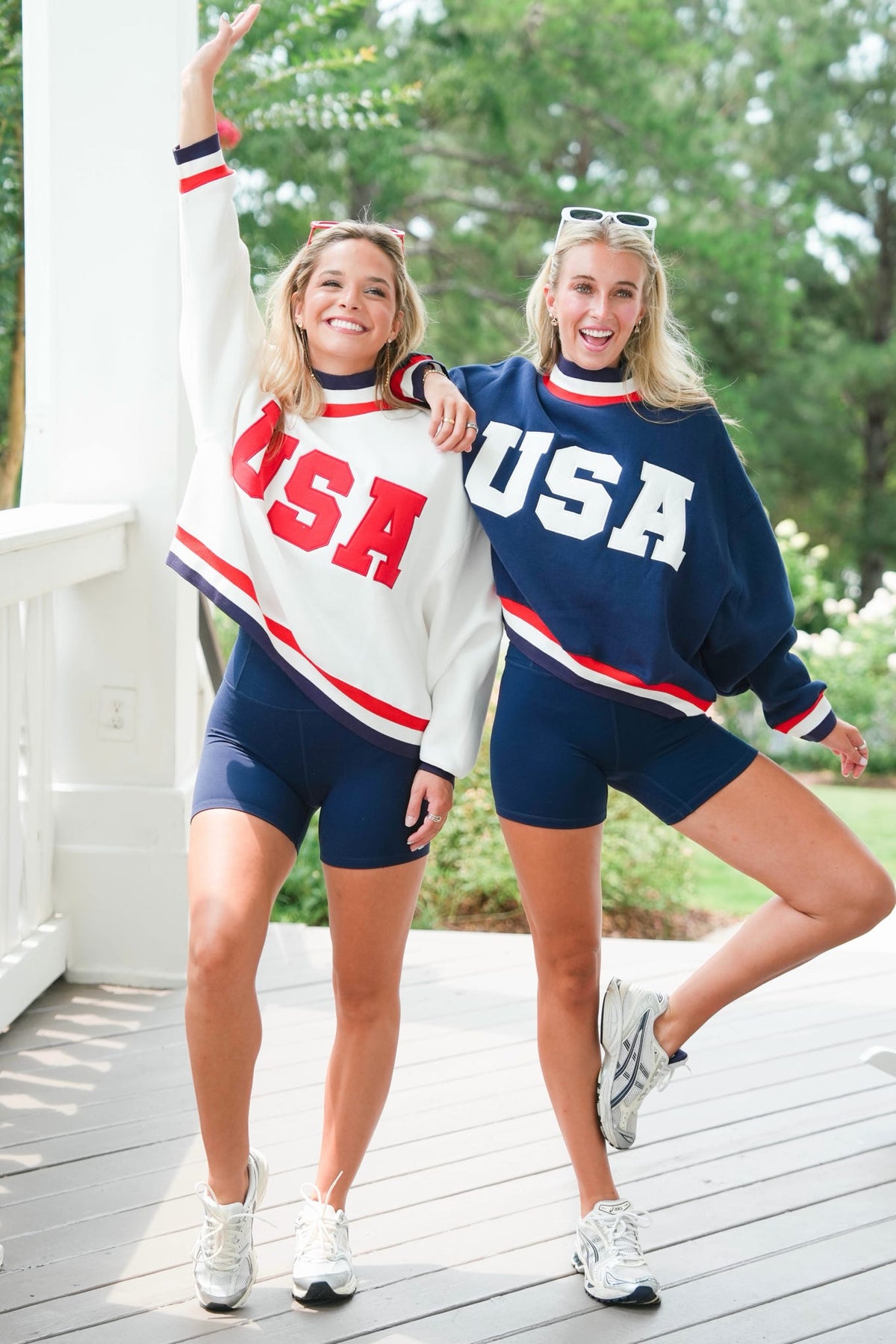 USA Mockneck Sweatshirt