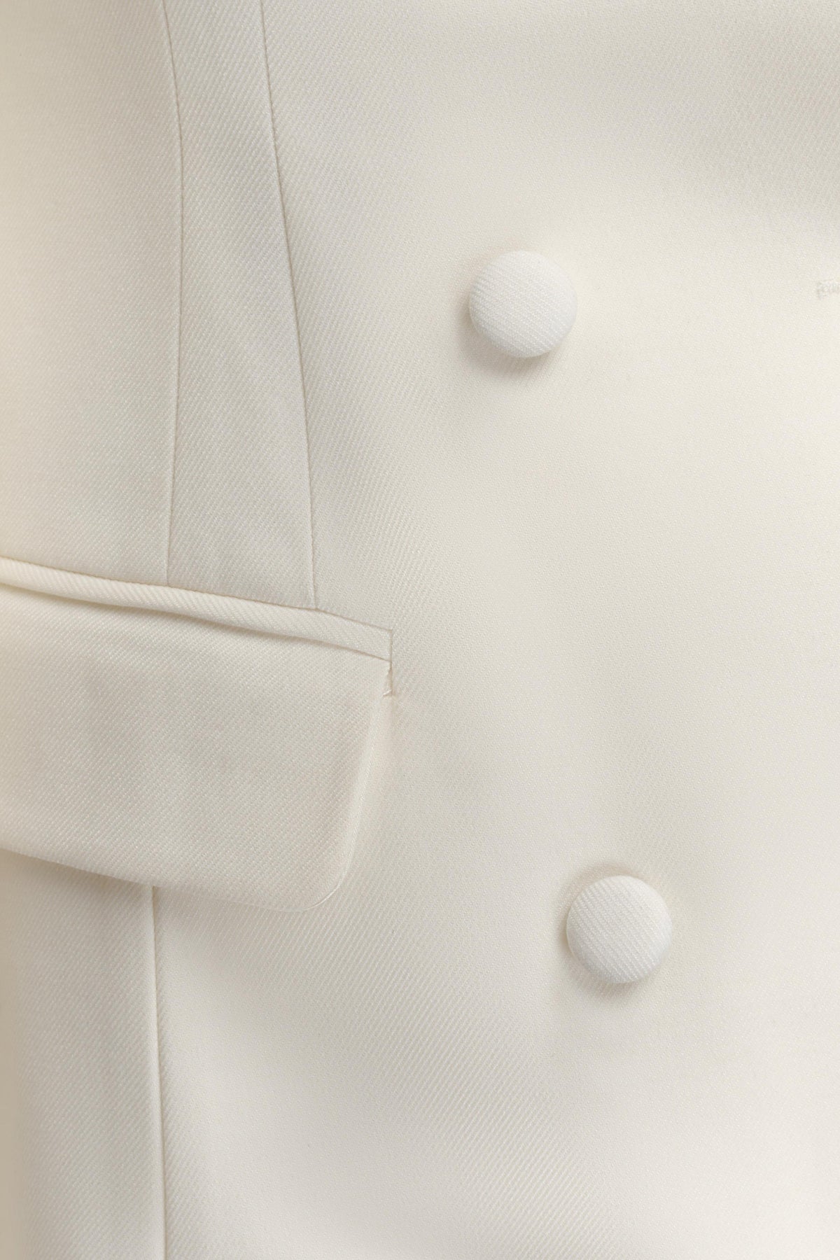 Beatrice Blazer Mini Dress Ivory