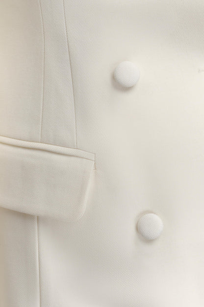 Beatrice Blazer Mini Dress Ivory