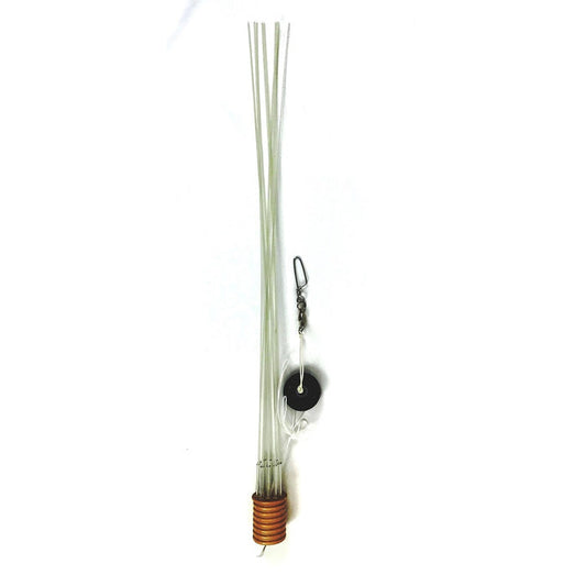 22 in. Hot Air Balloon Wooden Basket and String Set