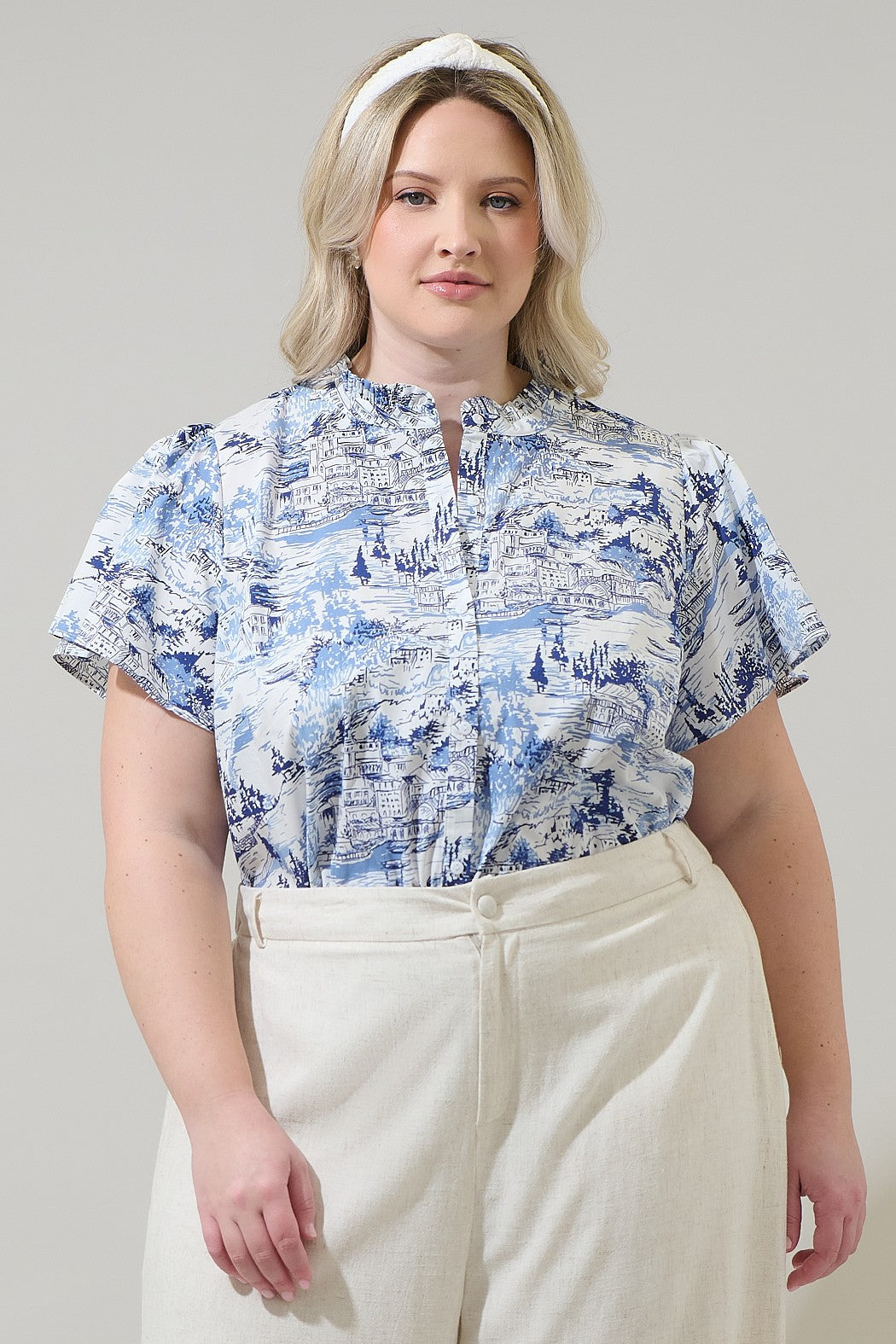 Ruffle Some Feathers Blouse
