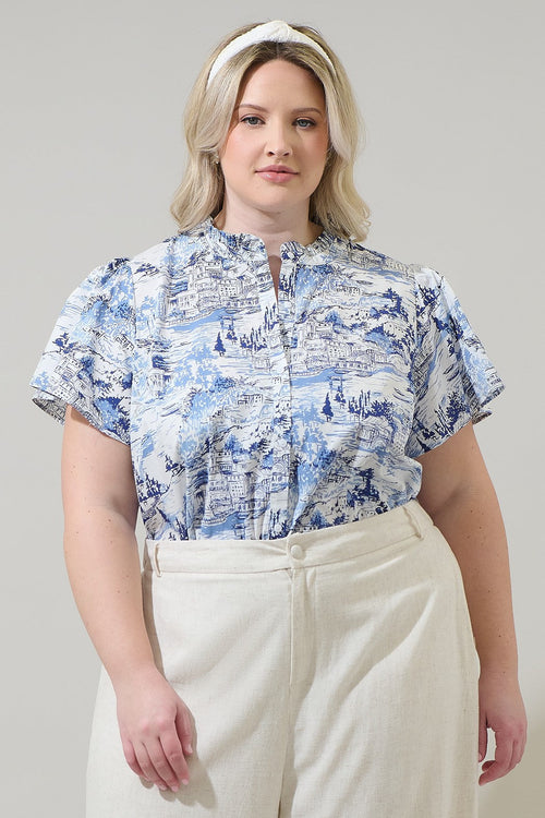 Ruffle Some Feathers Blouse