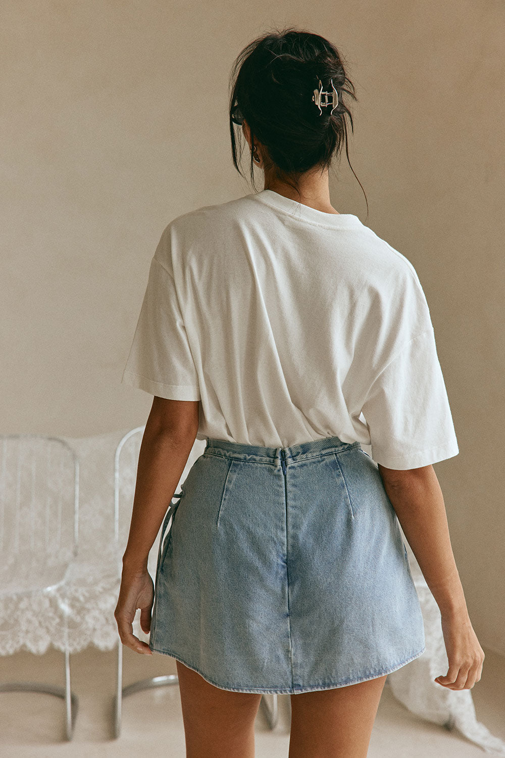 Rocio Skort - Denim