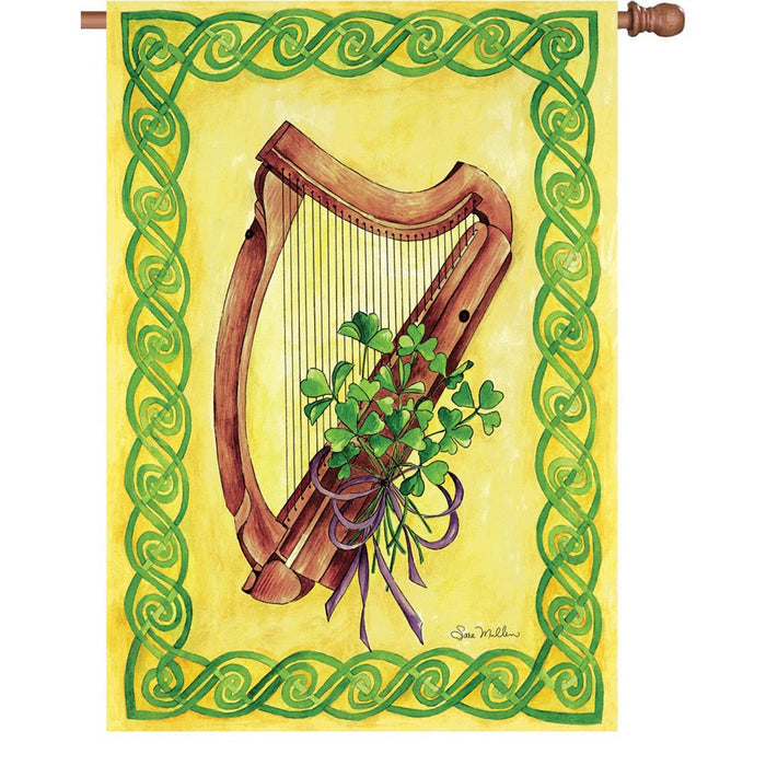 28 in. Flag -  Celtic Harmony