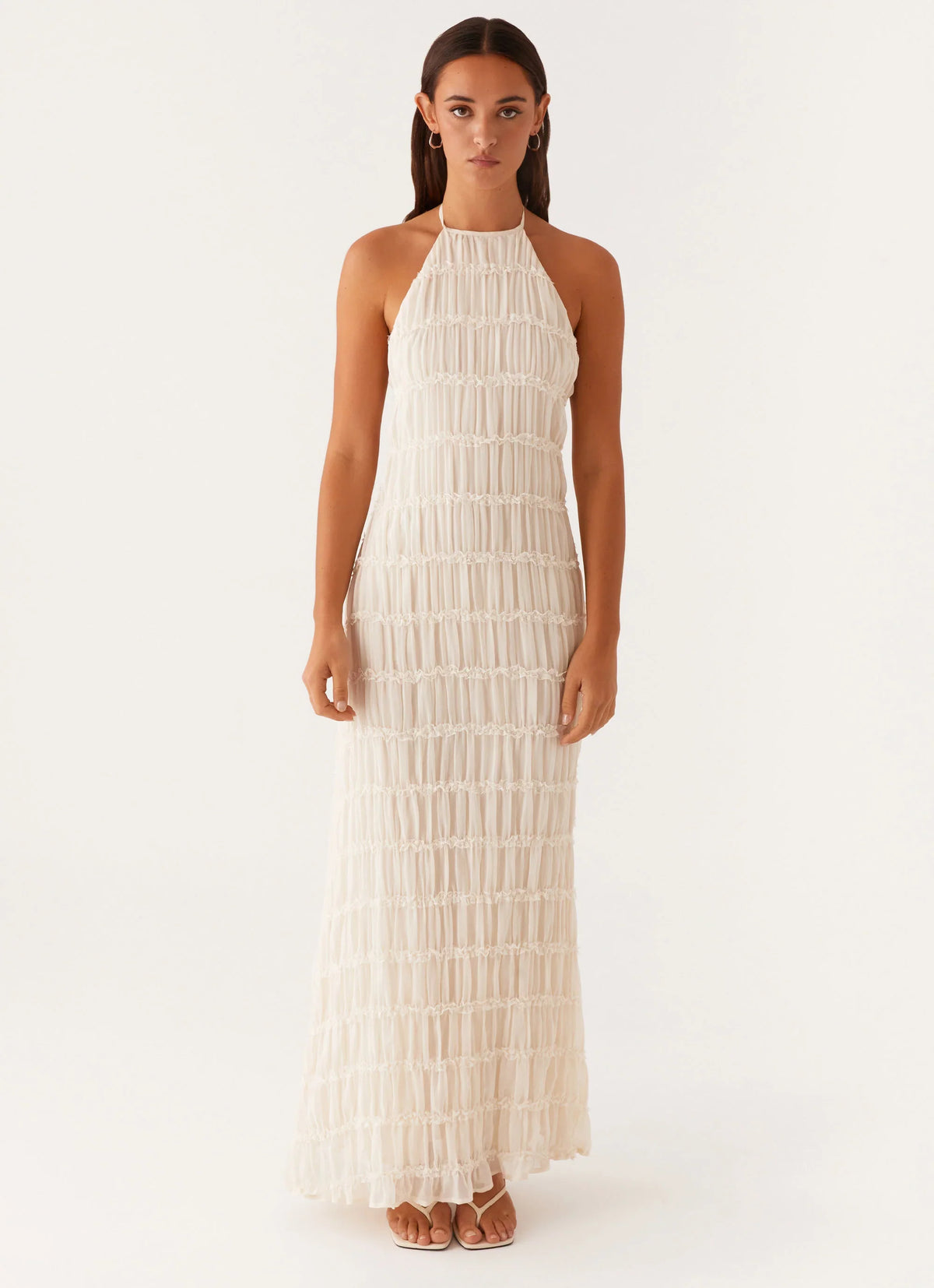 Aullie Maxi Dress Ivory