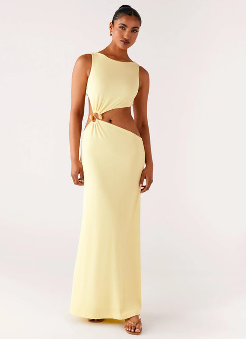 Aruba Hardware Maxi Dress Yellow