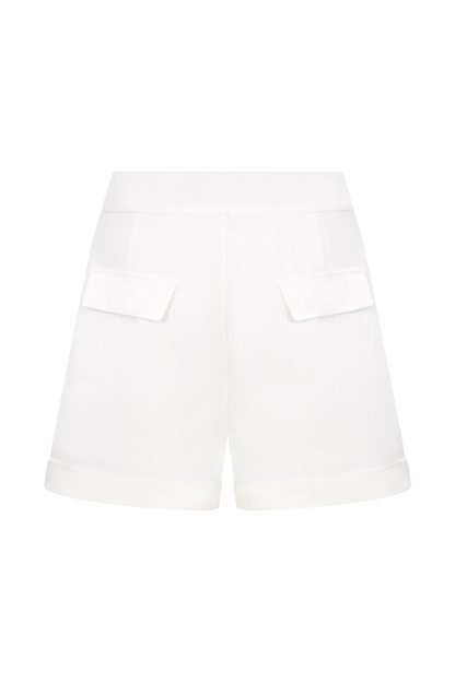 Aldea Cotton Shorts White