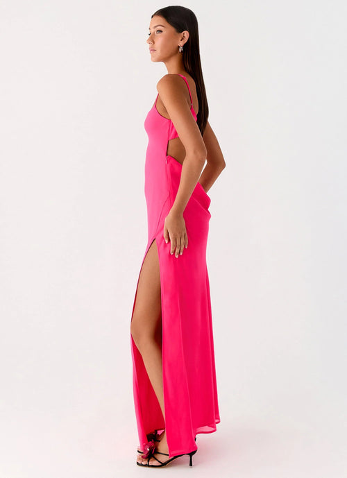 Alouette Maxi Dress Fuchsia