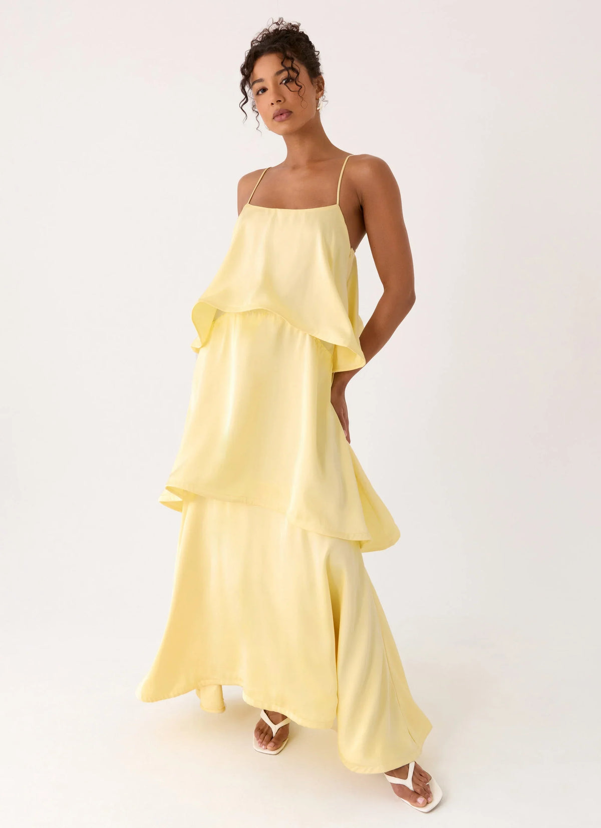 Becka Maxi Dress Yellow